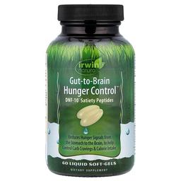 Irwin Naturals Gut To Brain Hunger Control 60 Liquid Soft Gels