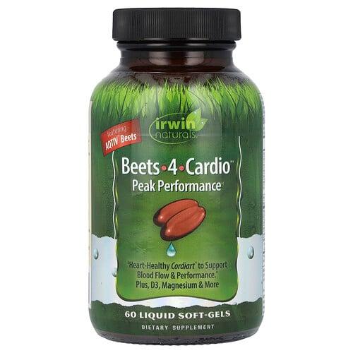 Irwin Naturals Beets 4 Cardio 60 Liquid Soft Gels