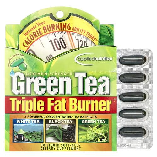 Applied Nutrition Maximum Strength Green Tea Triple Fat Burner 30 Liquid Soft Gels
