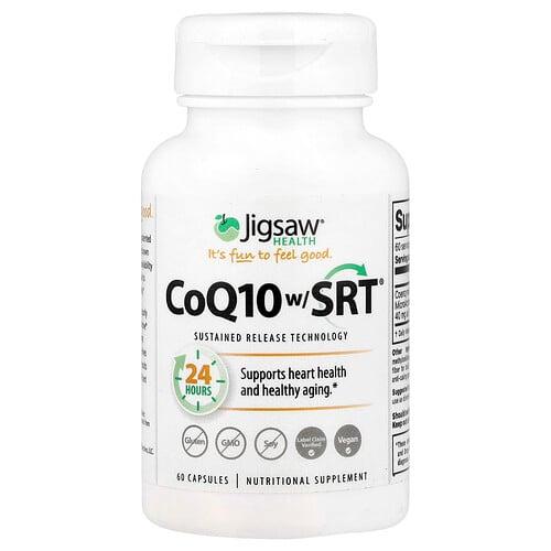 Jigsaw Health Coq10 W Srt 60 Capsules 100 Mg Per Capsule