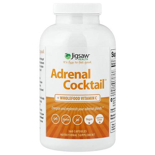 Jigsaw Health Adrenal Cocktail Wholefood Vitamin C 360 Capsules