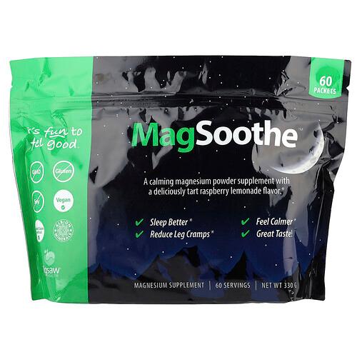 Jigsaw Health Magsoothe Tart Raspberry Lemonade 60 Packets 5 5 G Each