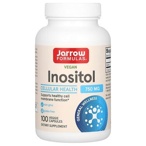 Jarrow Formulas Vegan Inositol 750 Mg 100 Veggie Capsules