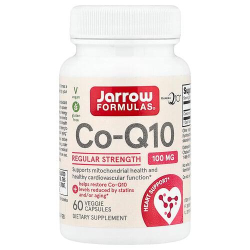 Jarrow Formulas Co Q10 100 Mg 60 Veggie Capsules