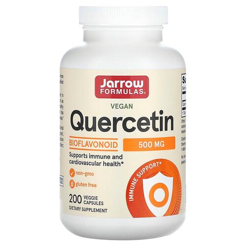 Jarrow Formulas Quercetin 500 Mg 200 Veggie Capsules