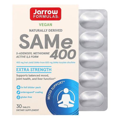 Jarrow Formulas Same 400 400 Mg 30 Tablets
