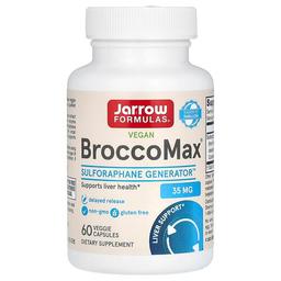 Jarrow Formulas Vegan Broccomax 60 Veggie Capsules 17 50 Mg Per Capsule