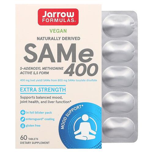 Jarrow Formulas Same 400 400 Mg 60 Tablets