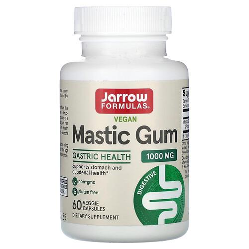 Jarrow Formulas Vegan Mastic Gum 60 Veggie Capsules 500 Mg Per Capsule