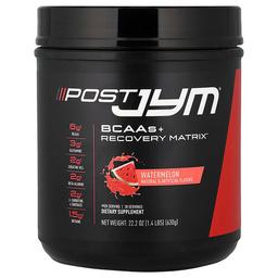 Jym Supplement Science Post Jym Bcaas Recovery Matrix Watermelon 1 4 Lbs 630 G