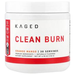 Kaged Clean Burn Orange Mango 6 98 Oz 198 G