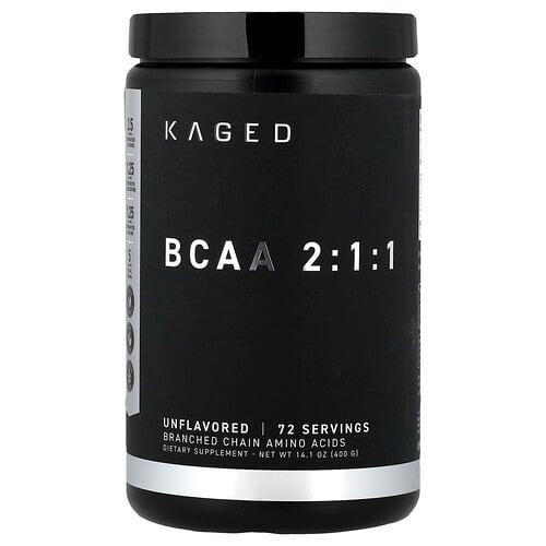 Kaged Bcaa 2 1 1 Unflavored 14 1 Oz 400 G