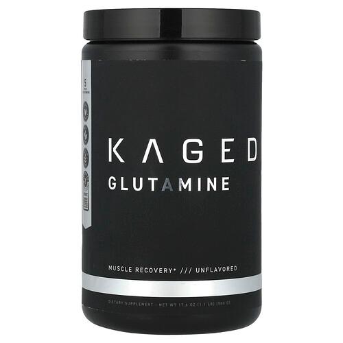 Kaged Glutamine Unflavored 17 6 Oz 500 G