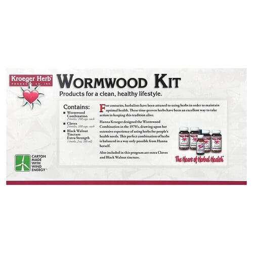 Kroeger Herb Co Wormwood Kit 5 Piece Kit