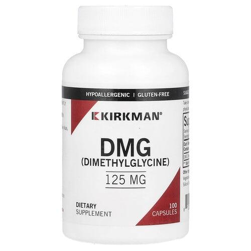 Kirkman Labs Dmg Dimethylglycine 125 Mg 100 Capsules