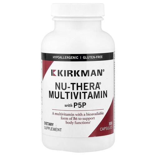 Kirkman Labs Nu Thera Multivitamin With P5p 300 Capsules