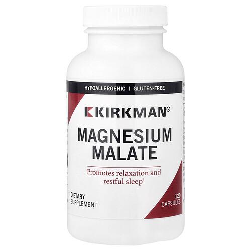 Kirkman Labs Magnesium Malate 120 Capsules 160 Mg Per Capsule product image