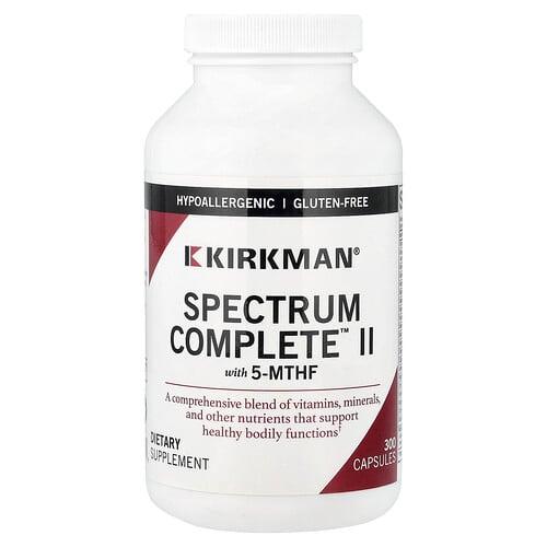 Kirkman Labs Spectrum Complete Ii With 5 Mthf 300 Capsules