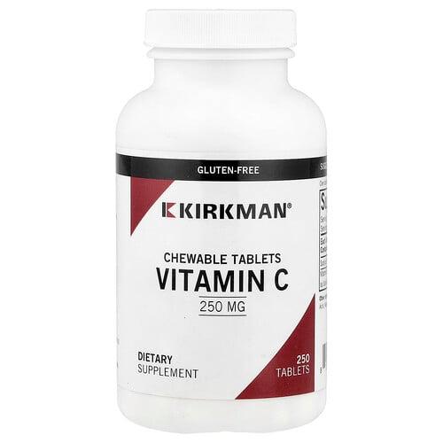 Kirkman Labs Chewable Vitamin C 250 Mg 250 Tablets