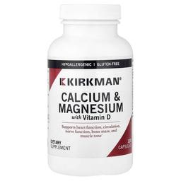 Kirkman Labs Calcium Magnesium With Vitamin D 120 Capsules