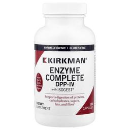 Kirkman Labs Enzyme Complete Dpp Iv With Isogest 180 Capsules