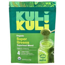 Kuli Kuli Organic Superfood Blend Super Greens 6 Oz 170 G