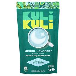 Kuli Kuli Organic Superfood Latte Vanilla Lavender 2 67 Oz 75 7 G