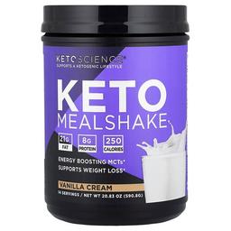 Keto Science Keto Mealshake Vanilla Cream 20 83 Oz 590 8 G