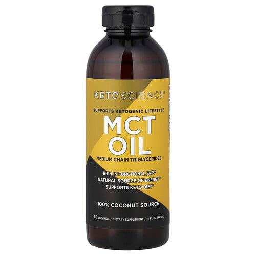 Keto Science Mct Oil 15 Fl Oz 443 Ml