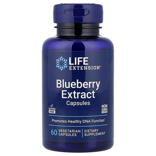 Life Extension Blueberry Extract Capsules 60 Vegetarian Capsules