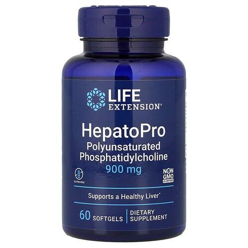 Life Extension Hepatopro 900 Mg 60 Softgels