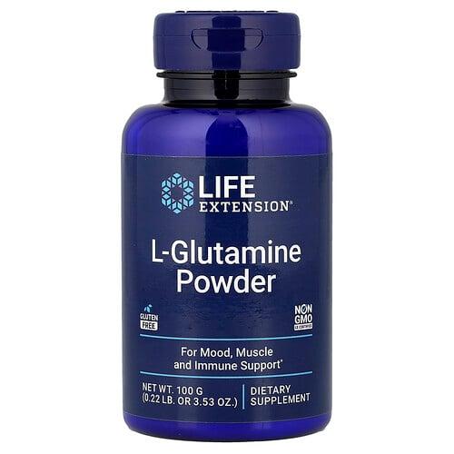 Life Extension L Glutamine Powder 3 53 Oz 100 G