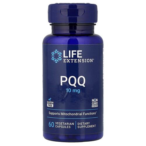 Life Extension Pqq 10 Mg 60 Vegetarian Capsules