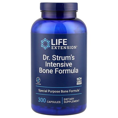 Life Extension Dr Strum S Intensive Bone Formula 300 Capsules
