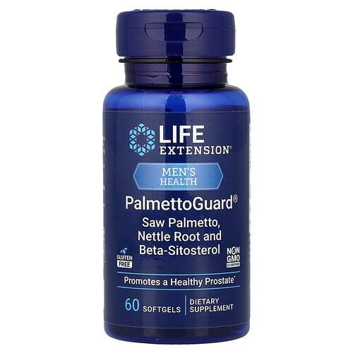 Life Extension Men S Health Palmettoguard Saw Palmetto Nettle Root And Beta Sitosterol 60 Softgels product image