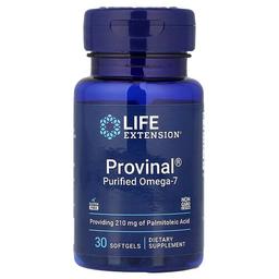 Life Extension Provinal Purified Omega 7 30 Softgels 420 Mg Per Softgel