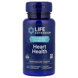 Life Extension Florassist Probiotic Heart Health 60 Vegetarian Capsules 74 Mg Per Capsule
