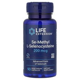 Life Extension Se Methyl L Selenocysteine 200 Mcg 90 Vegetarian Capsules