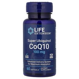 Life Extension Super Ubiquinol Coq10 100 Mg 60 Softgels