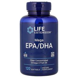 Life Extension Mega Epa Dha 120 Softgels