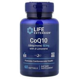 Life Extension Coq10 With D Limonene 60 Softgels