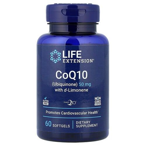 Life Extension Coq10 With D Limonene 60 Softgels