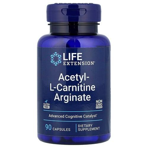 Life Extension Acetyl L Carnitine Arginate 90 Capsules