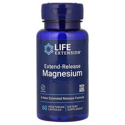 Life Extension Magnesium Extend Release 60 Vegetarian Capsules 250 Mg Per Capsule