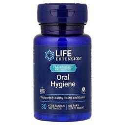 Life Extension Florassist Probiotic Oral Hygiene 30 Vegetarian Lozenges
