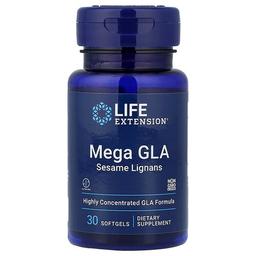 Life Extension Mega Gla Sesame Lignans 30 Softgels