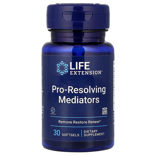 Life Extension Pro Resolving Mediators 30 Softgels