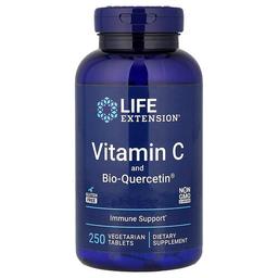 Life Extension Vitamin C And Bio Quercetin 250 Vegetarian Tablets