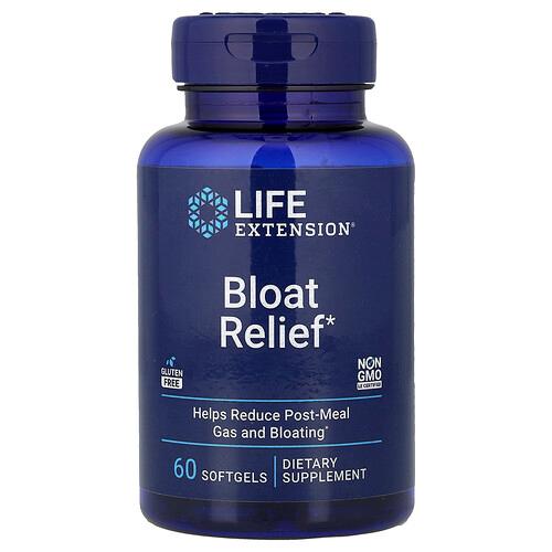 Life Extension Bloat Relief 60 Softgels product image
