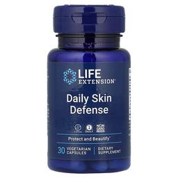 Life Extension Daily Skin Defense 30 Vegetarian Capsules